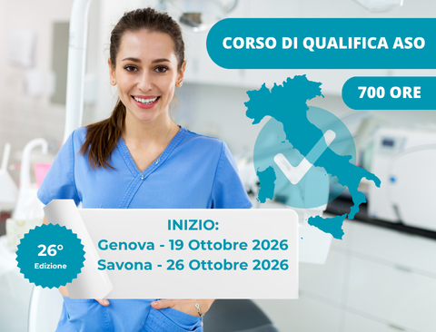 Corso Assistente di Studio Odontoiatrico, Assistente alla Poltrona a Genova e Savona in partenza a ottobre 2026, Corso ForDental